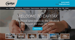 Desktop Screenshot of capitax.co.uk